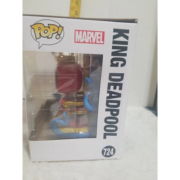 Funko Pop King DeadPool Deluxe #724 - Picture 6 of 7